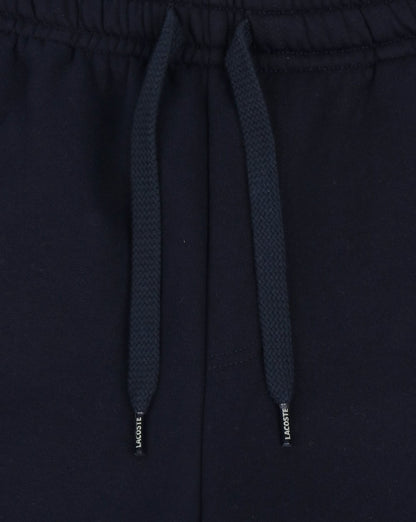 Lacoste – Fleece-Shorts mit Gesäßtasche, Marineblau