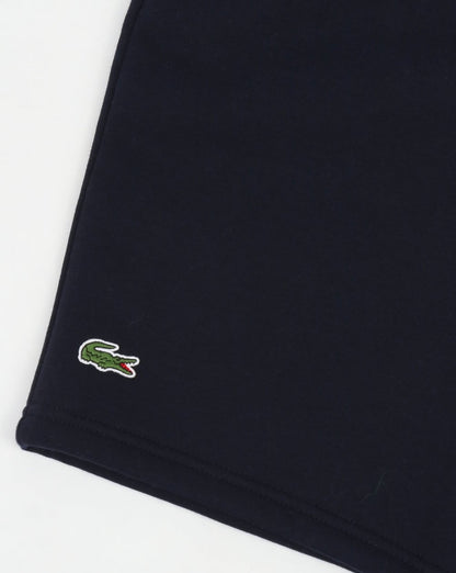 Lacoste – Fleece-Shorts mit Gesäßtasche, Marineblau