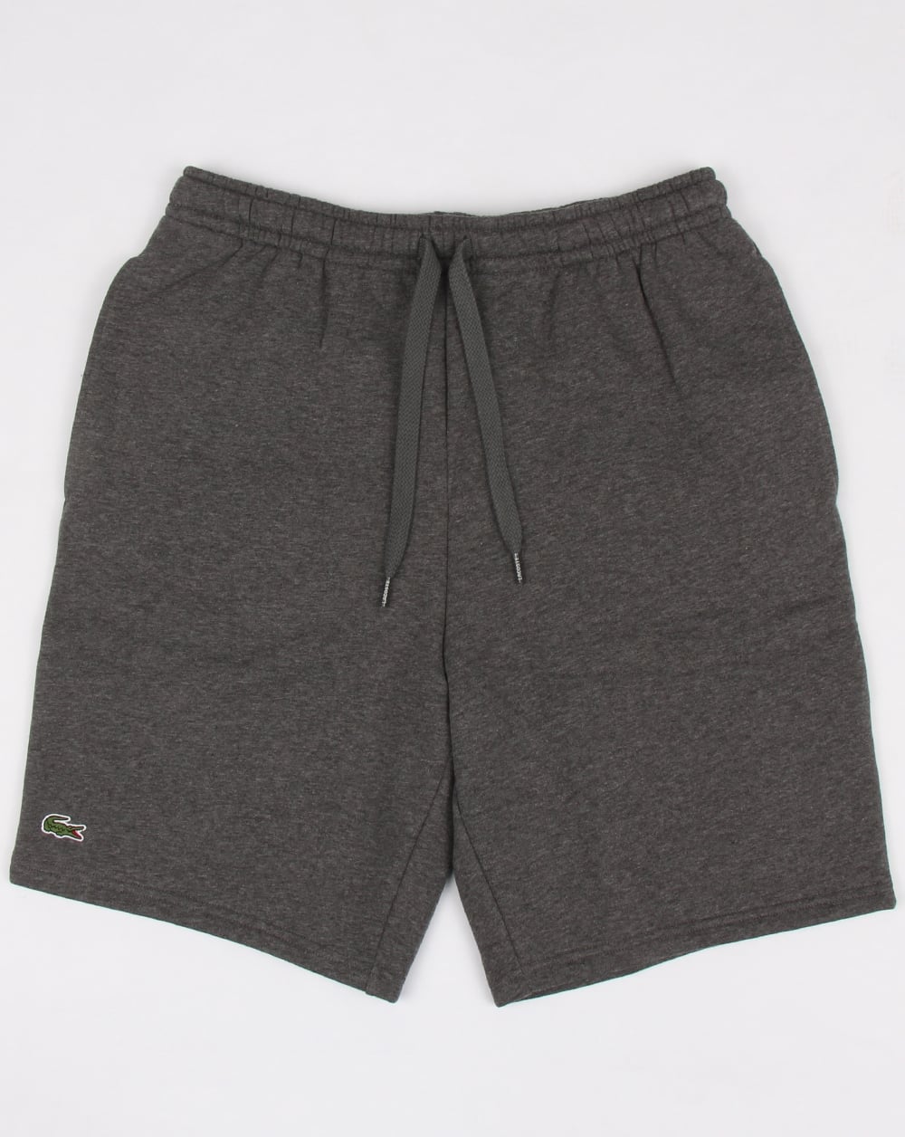 Lacoste – Fleece-Shorts mit Gesäßtasche