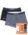 Lacoste Two Pack Boxer Shorts Dark Blue