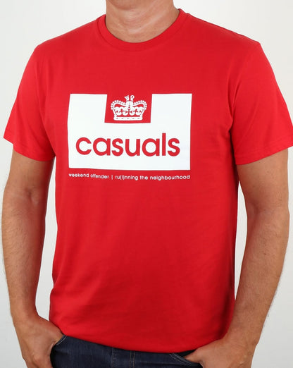 Weekend Offender Casuals T-Shirt Rot