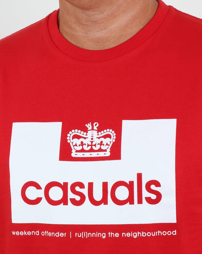 Weekend Offender Casuals T-Shirt Rot