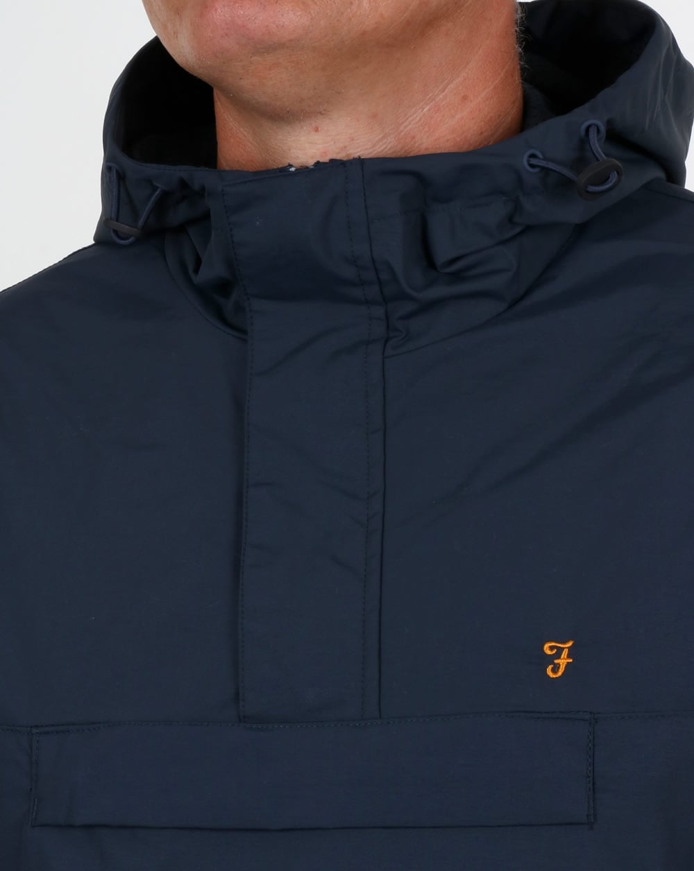 Farah – Clydesdale – Überziehjacke in Marineblau