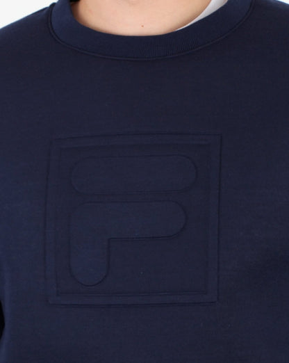 Fila Vintage Nardin Sweatshirt Marineblau