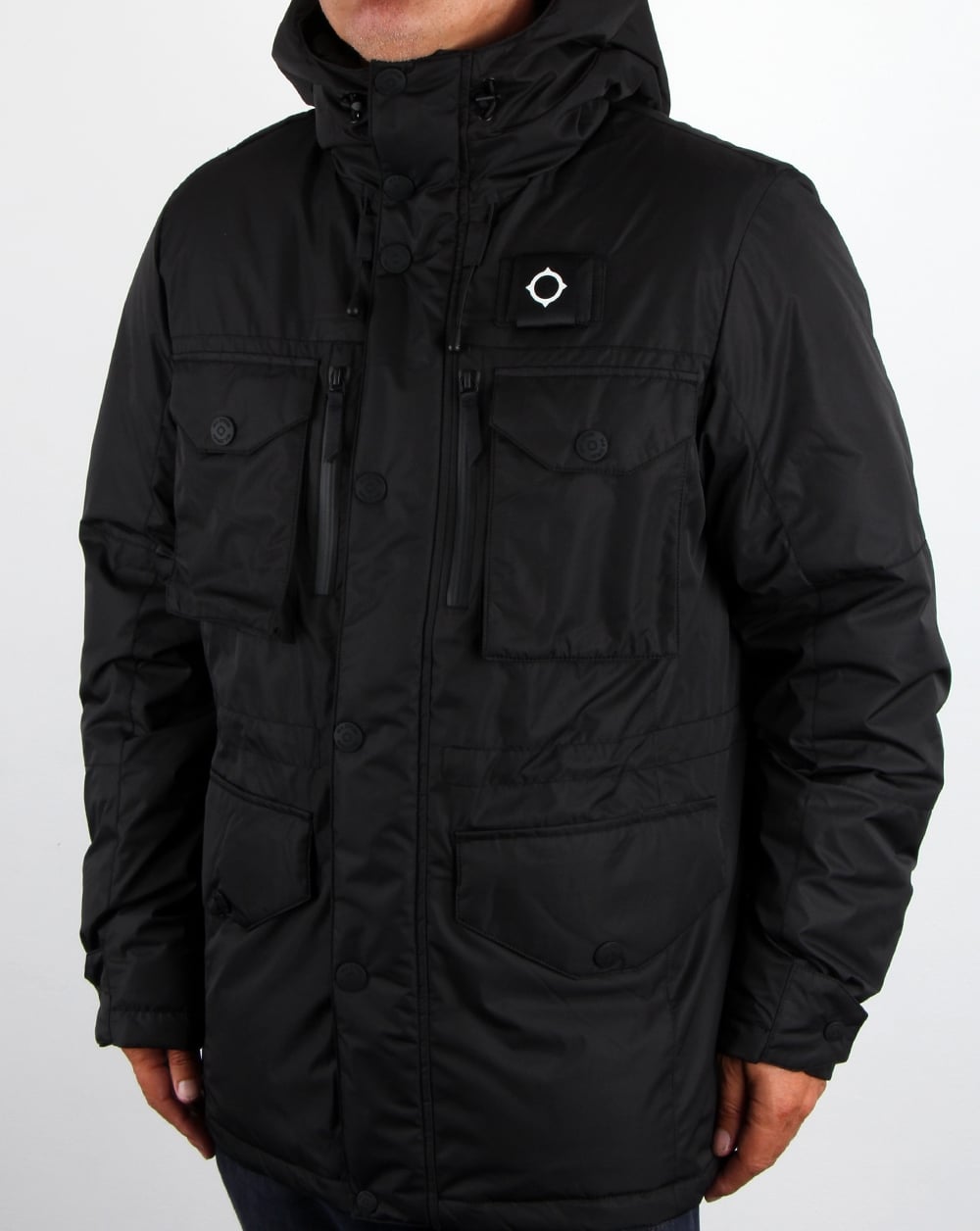 Ma.strum Greyback Daunenparka Schwarz