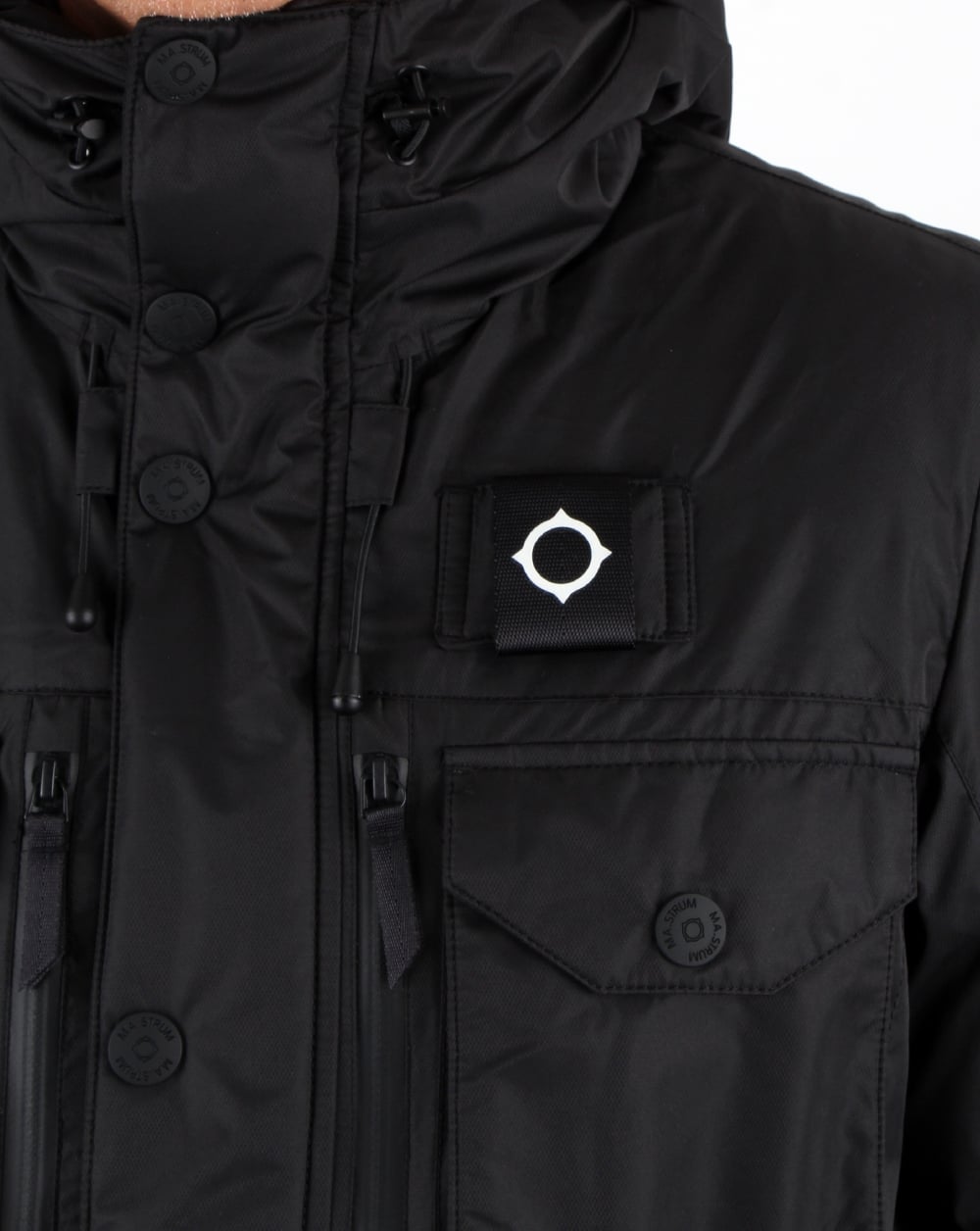 Ma.strum Greyback Daunenparka Schwarz