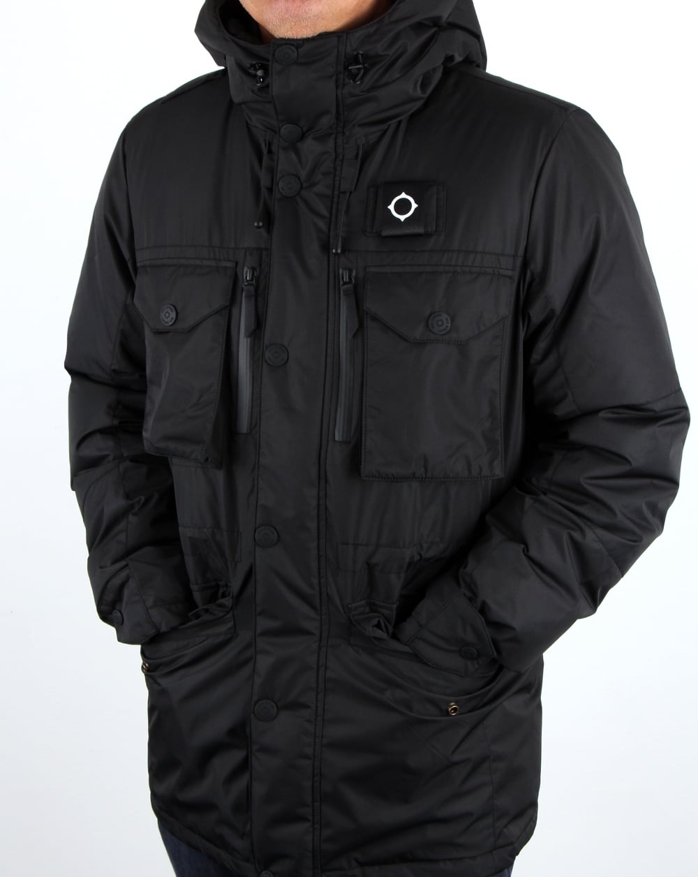 Ma.strum Greyback Daunenparka Schwarz
