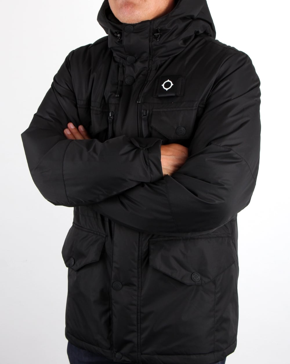 Ma.strum Greyback Daunenparka Schwarz