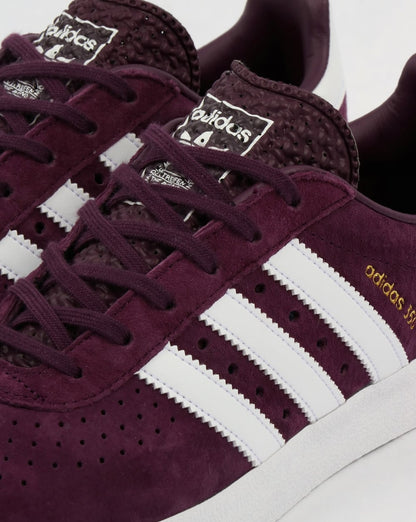 Adidas 350 Sneakers Dunkelpflaume/Weiß