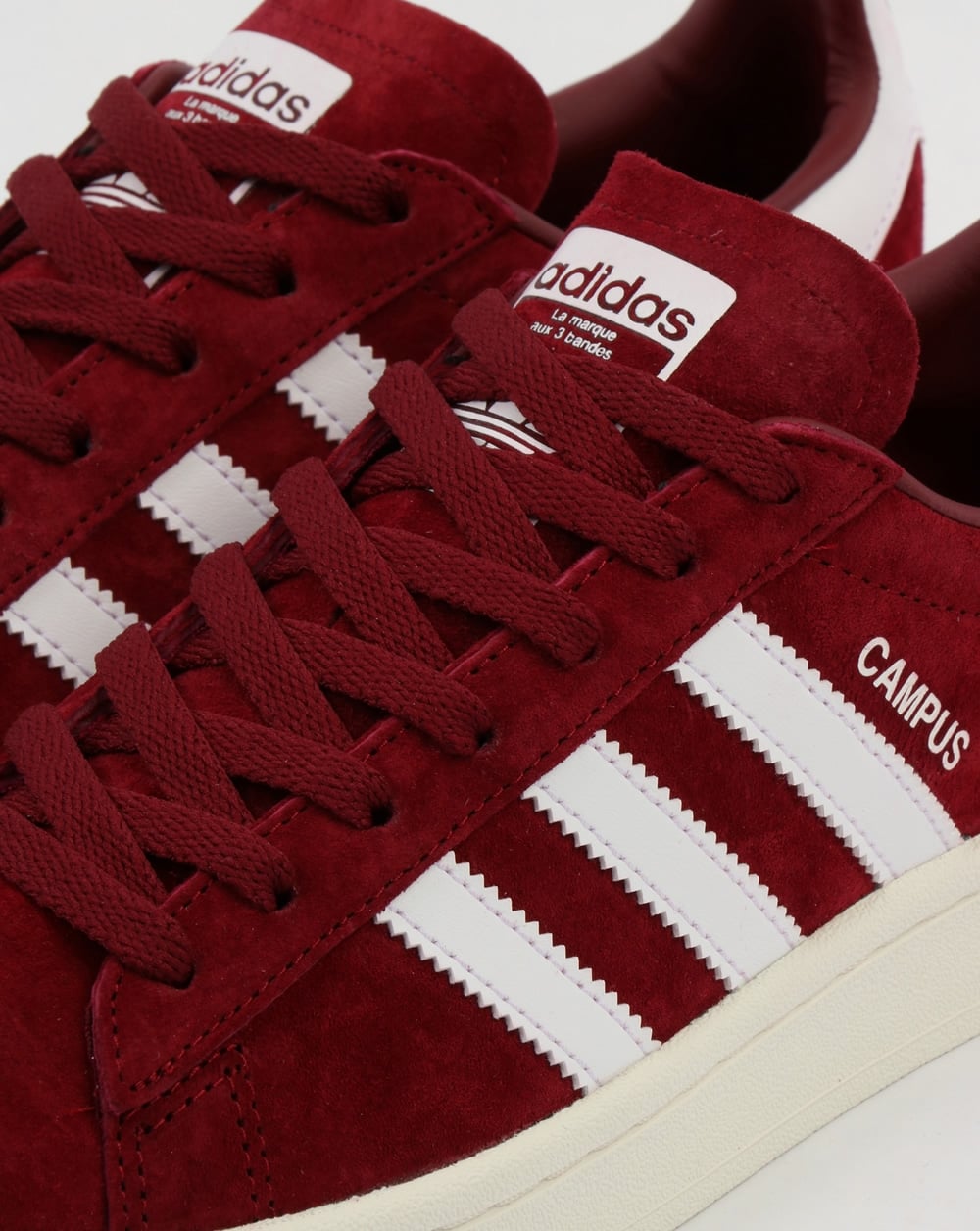 Adidas Campus Sneaker Burgund/Weiß