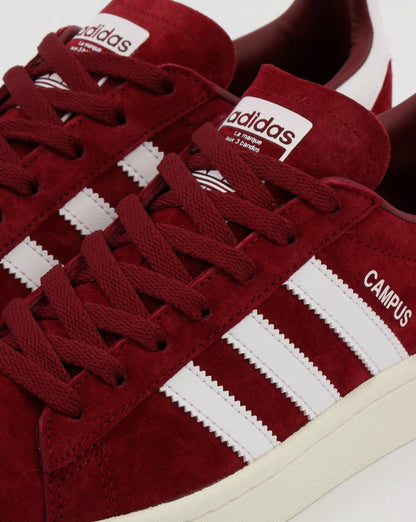 Adidas Campus Sneaker Burgund/Weiß