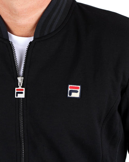 Fila Vintage Mk1 Settanta Trainingsjacke Schwarz