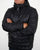 Luke Paddie Spot Quilted Hooded Jacket Black