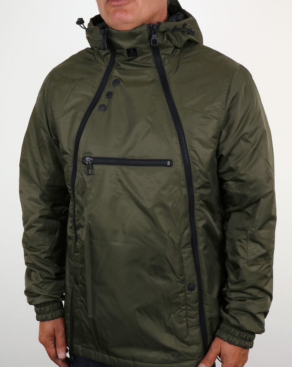 Luke Turvey Technische Jacke Khaki