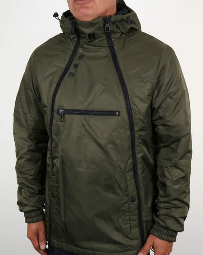 Luke Turvey Technische Jacke Khaki