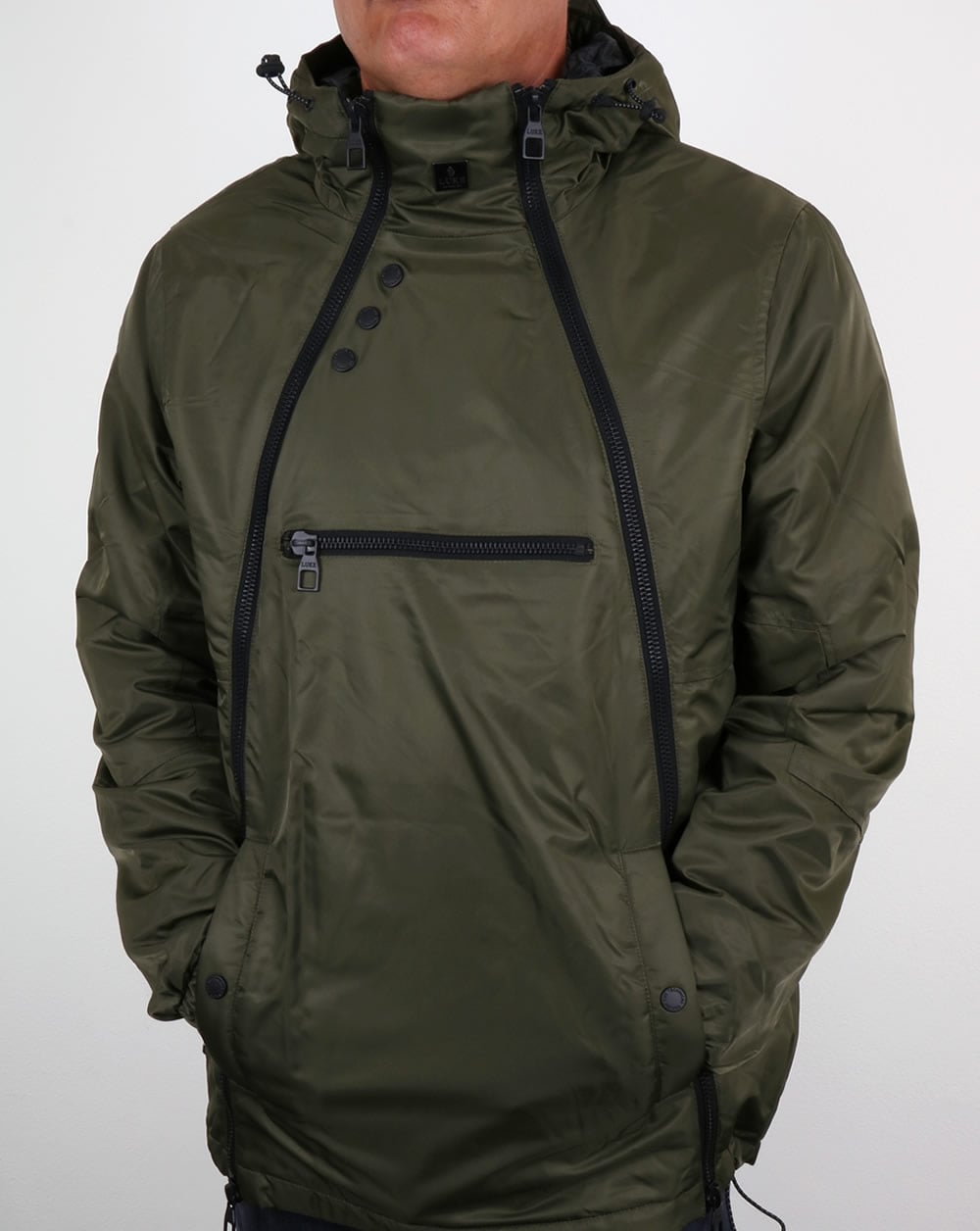 Luke Turvey Technische Jacke Khaki
