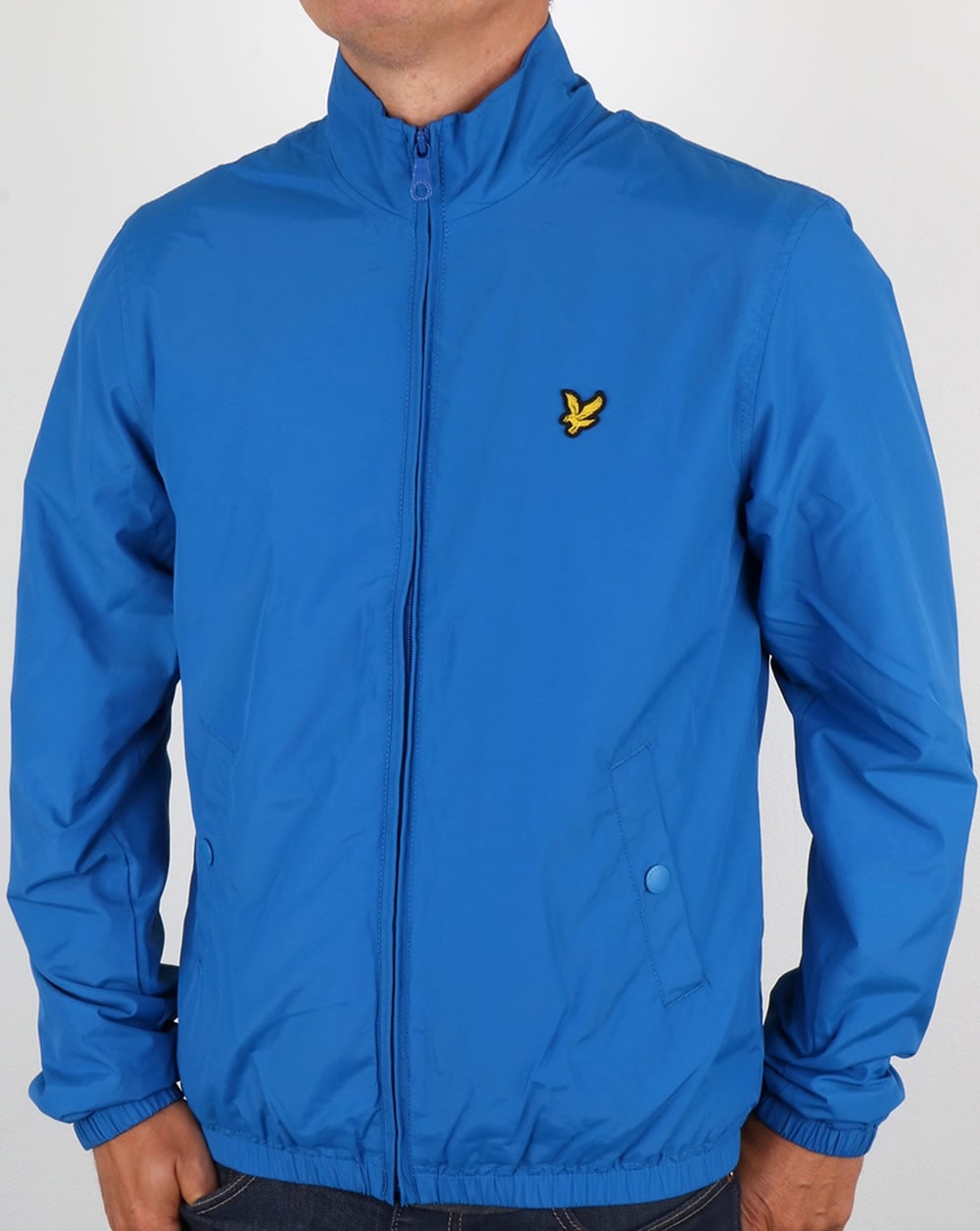 Lyle And Scott – Jacke mit Trichterkragen in Seeblau