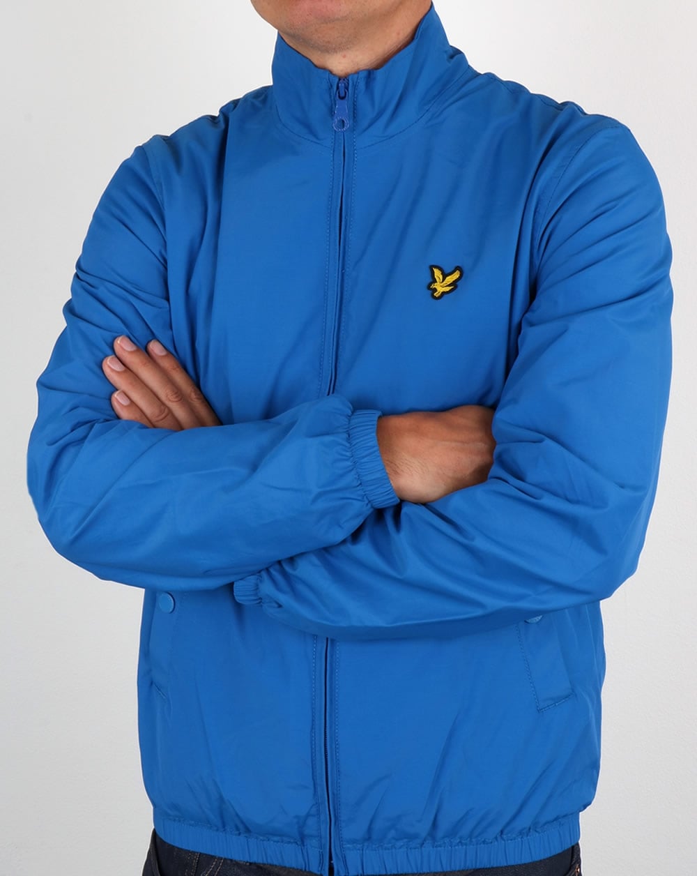 Lyle And Scott – Jacke mit Trichterkragen in Seeblau