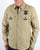 Ma.strum Pickerel Zip Through Overshirt Sand