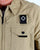 Ma.strum Pickerel Zip Through Overshirt Sand