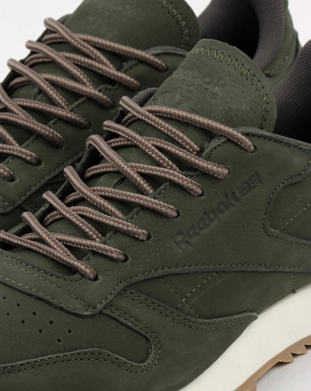 Reebok Classic Leather Ripple Sneakers Jägergrün/Grau