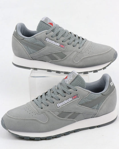 Reebok Classic Leather NM Sneaker Flintgrau/Weiß