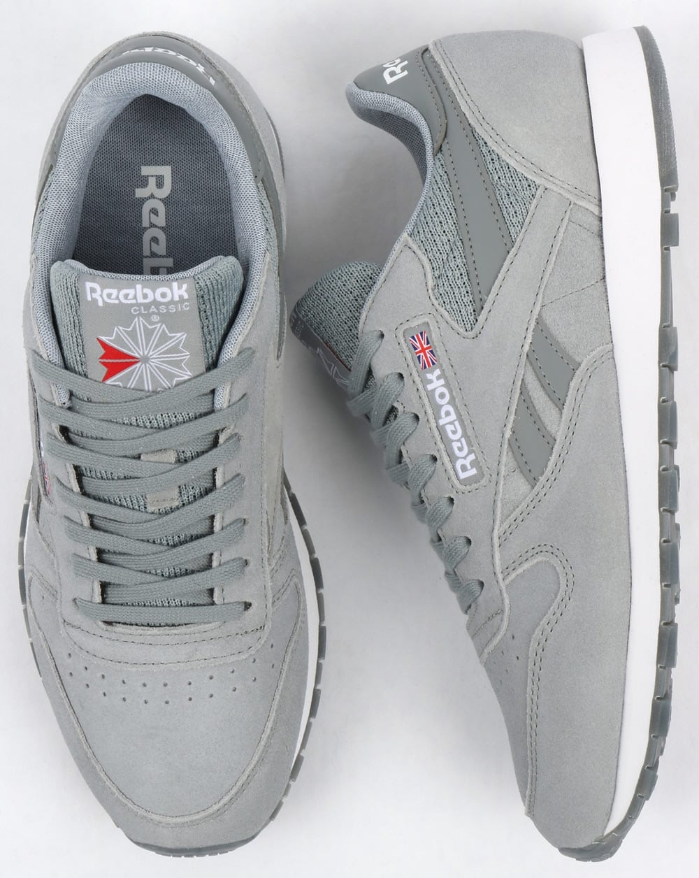 Reebok Classic Leather NM Sneaker Flintgrau/Weiß
