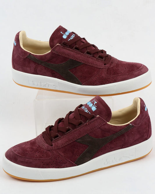 Diadora Diadora B Elite Italia Wildledertrainer Decadent Chocolate