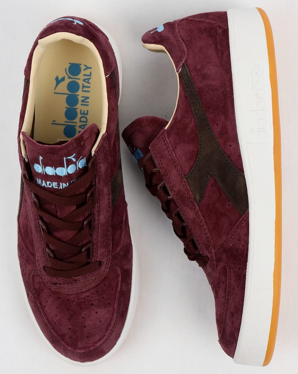 Diadora B Elite Italia Wildledertrainer Decadent Chocolate