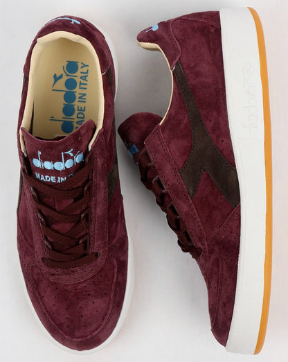 Diadora B Elite Italia Wildledertrainer Decadent Chocolate