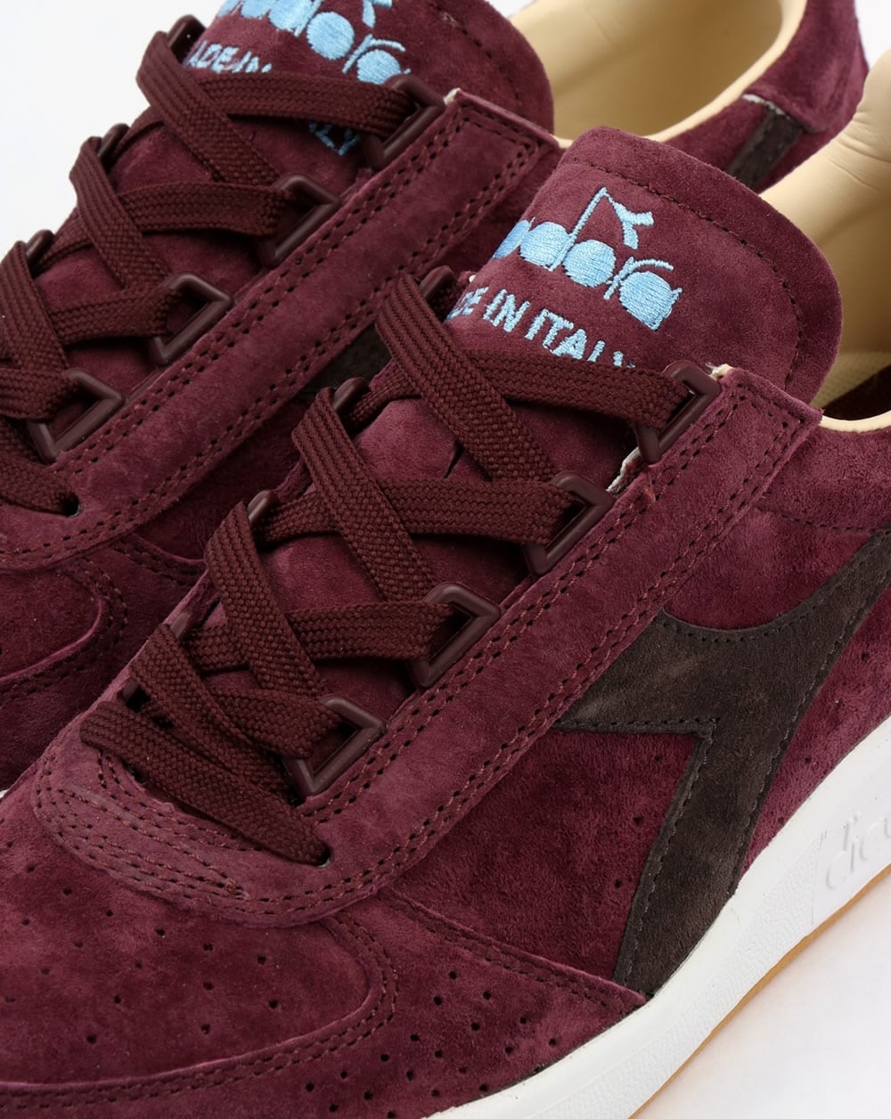 Diadora B Elite Italia Wildledertrainer Decadent Chocolate