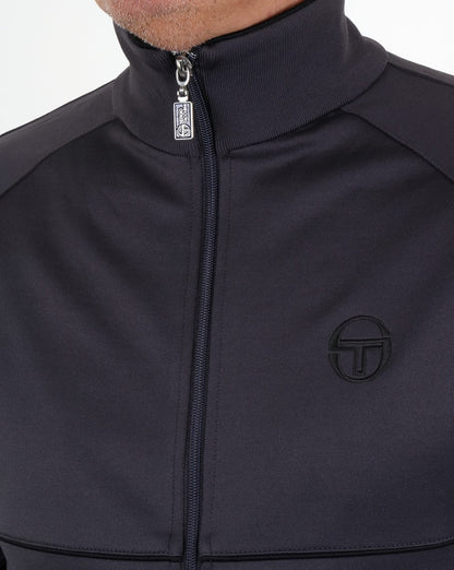 Sergio Tacchini Star Track Top Rauchgrau/Schwarz
