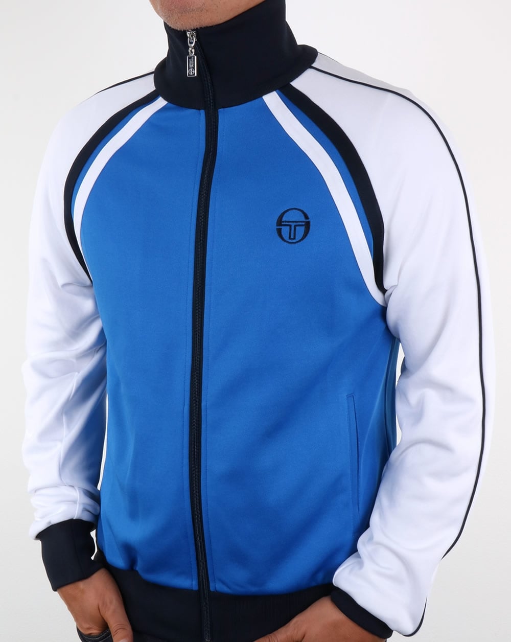 Sergio Tacchini Ghibli Track Top Royal/weiß