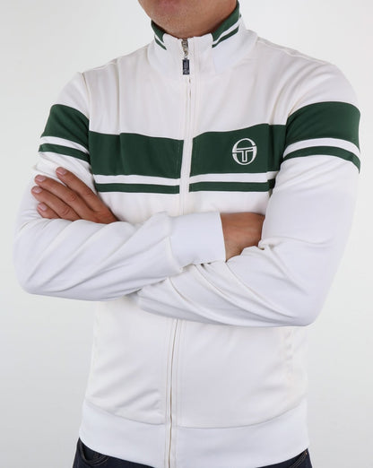 Sergio Tacchini Masters Trainingsjacke Elfenbein/Waldgrün