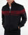Sergio Tacchini Masters Track Top Black/Burgundy