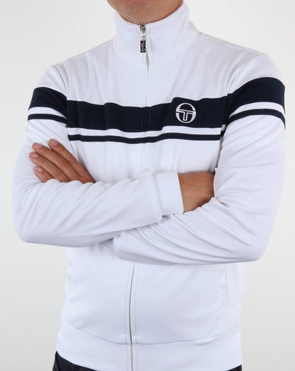 Sergio Tacchini Masters II Trainingsjacke Weiß/Marineblau