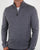 Aquascutum Hamilton Half Zip Knit Grey
