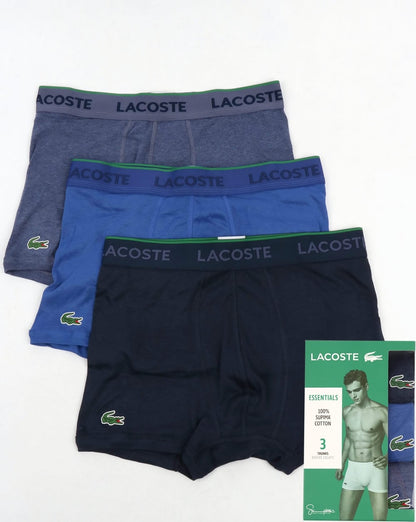 Lacoste Dreierpack Boxershorts Blau