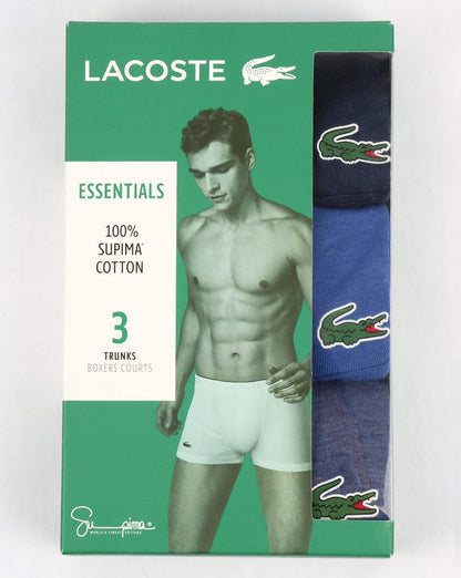 Lacoste Dreierpack Boxershorts Blau