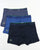 Lacoste Triple Pack Boxer Shorts Blue