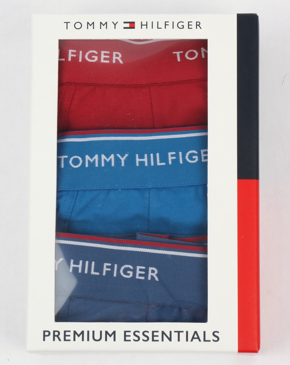 Tommy Hilfiger 3er-Pack Boxershorts Marineblau/Blau/Rot