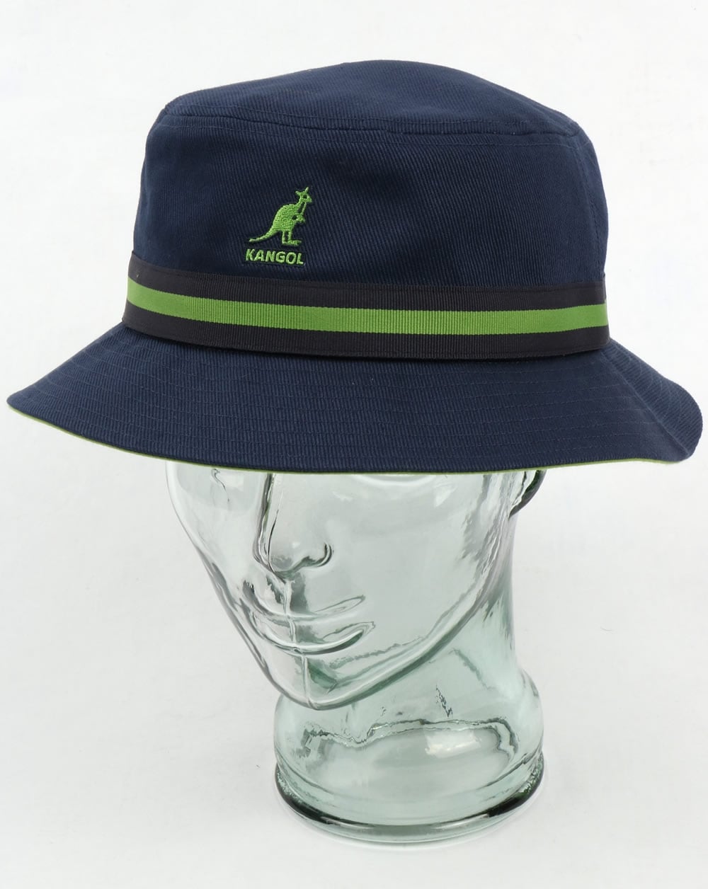 Kangol Stripe Lahinch Hat Navy
