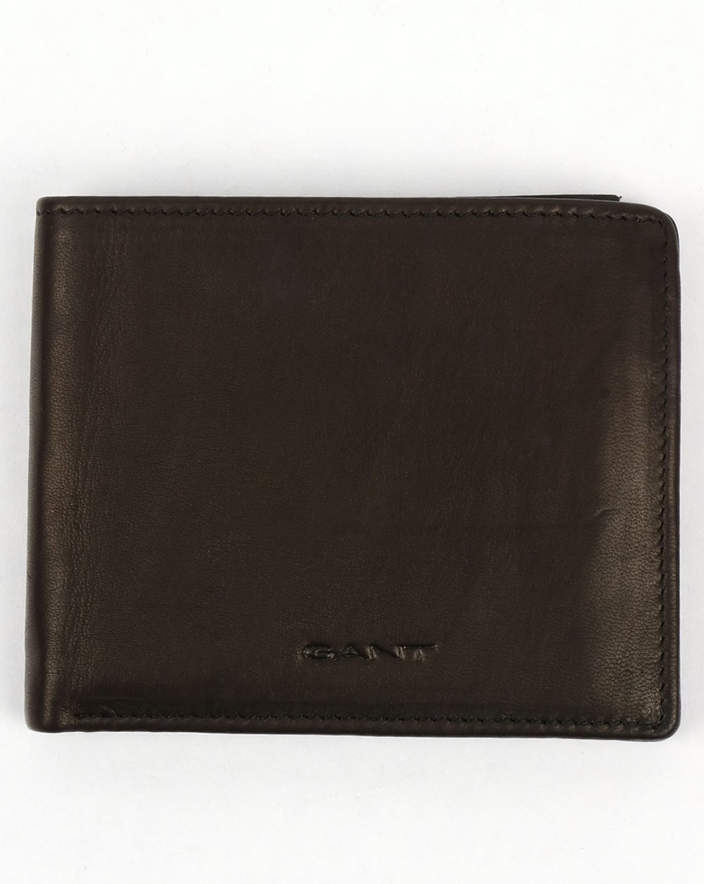 Gant Leder Geldbörse Schwarz Schlamm
