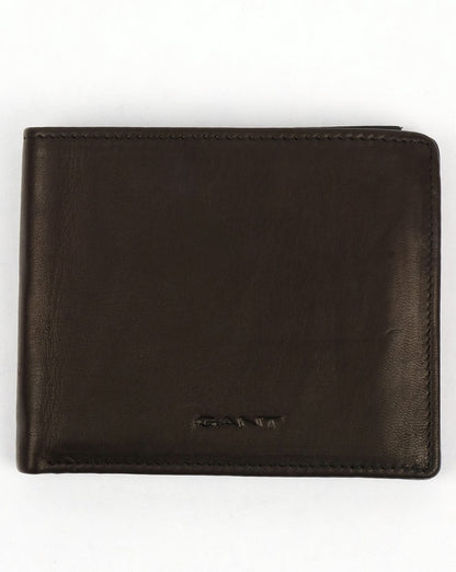 Gant Leder Geldbörse Schwarz Schlamm