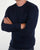 Aquascutum Carston Merino Knit Navy