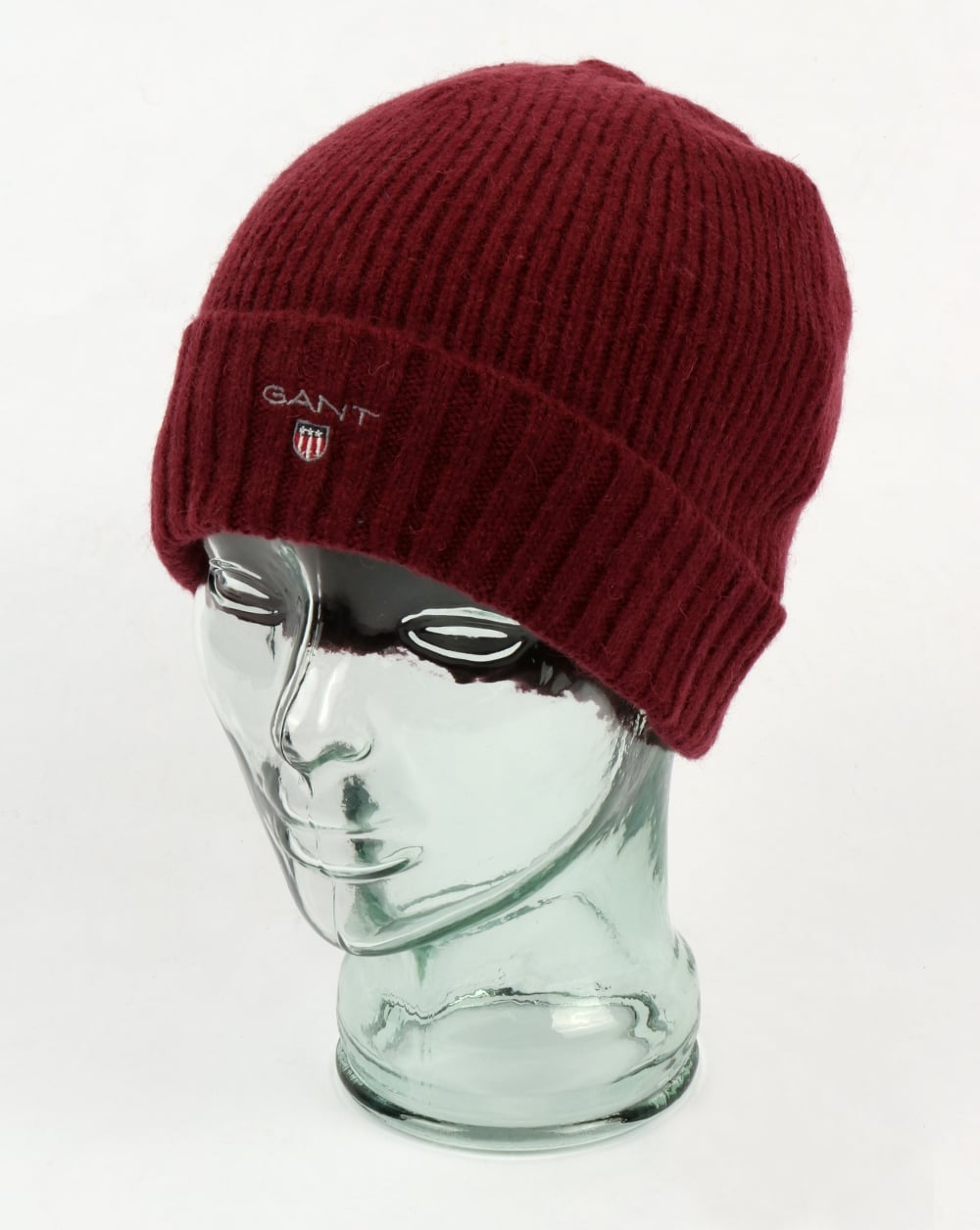 Gant Fleece Lined Beanie Lila Wein