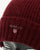 Gant Fleece Lined Beanie Purple Wine