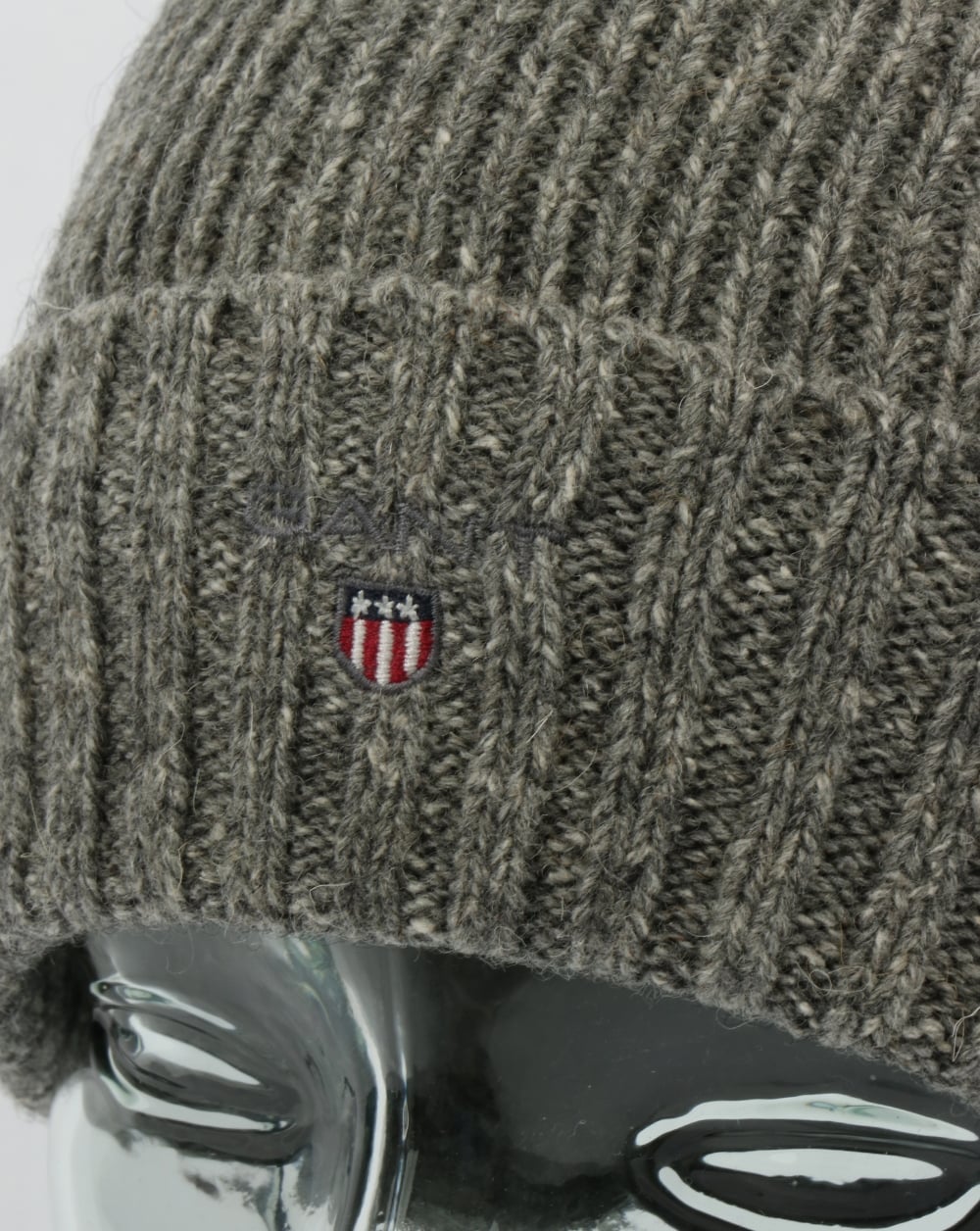 Gant Fleece Lined Beanie Dunkelgrau