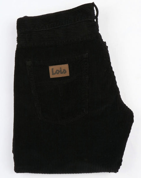 Lois Dallas Jumbo Cords Black