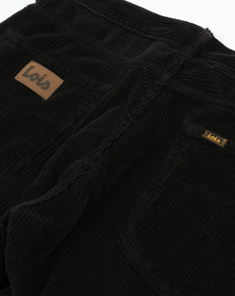 Lois Dallas Jumbo Cord Schwarz